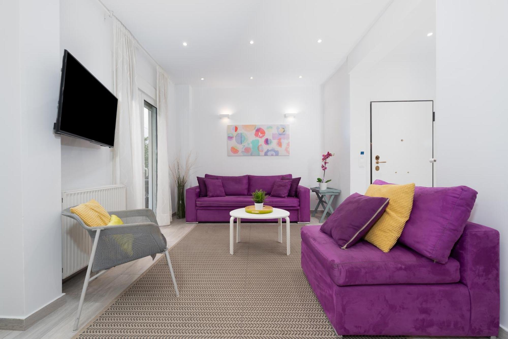 Spacious Modern Apartment In Athens Near Metro Atenas Exterior foto