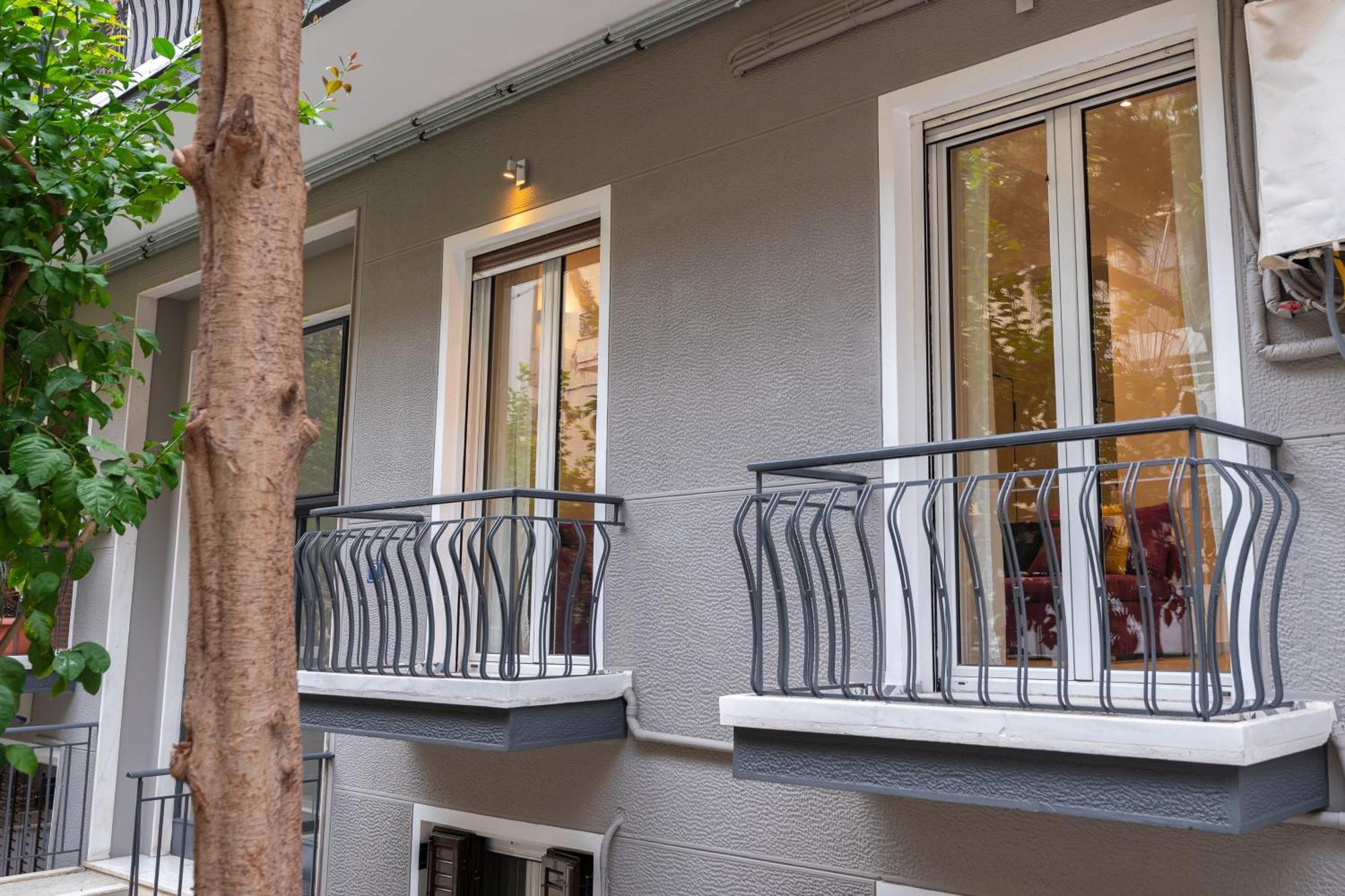 Spacious Modern Apartment In Athens Near Metro Atenas Exterior foto