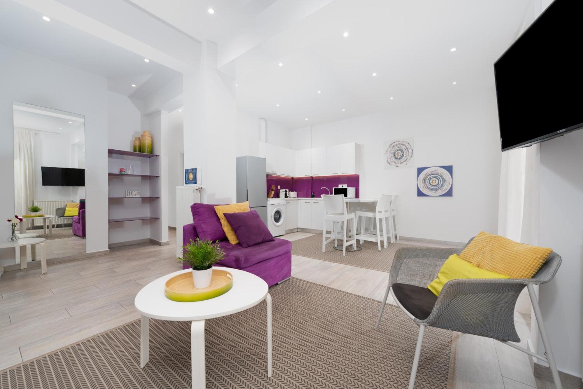Spacious Modern Apartment In Athens Near Metro Atenas Exterior foto